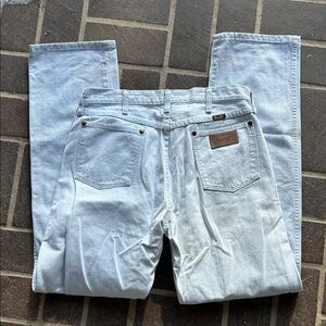 Men's Light Blue Wrangler Jeans